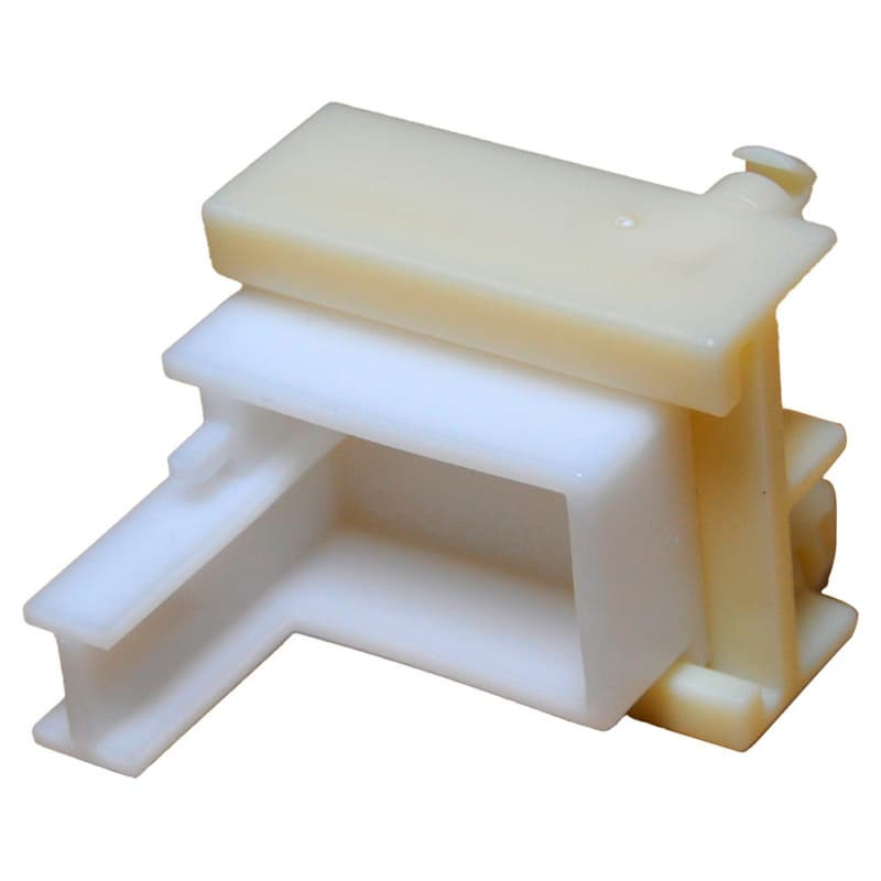 C-551-01 28mm - 42mm Right Adjustable Roller Undermount Bracket, 10mm, Dowelled (300/Box)