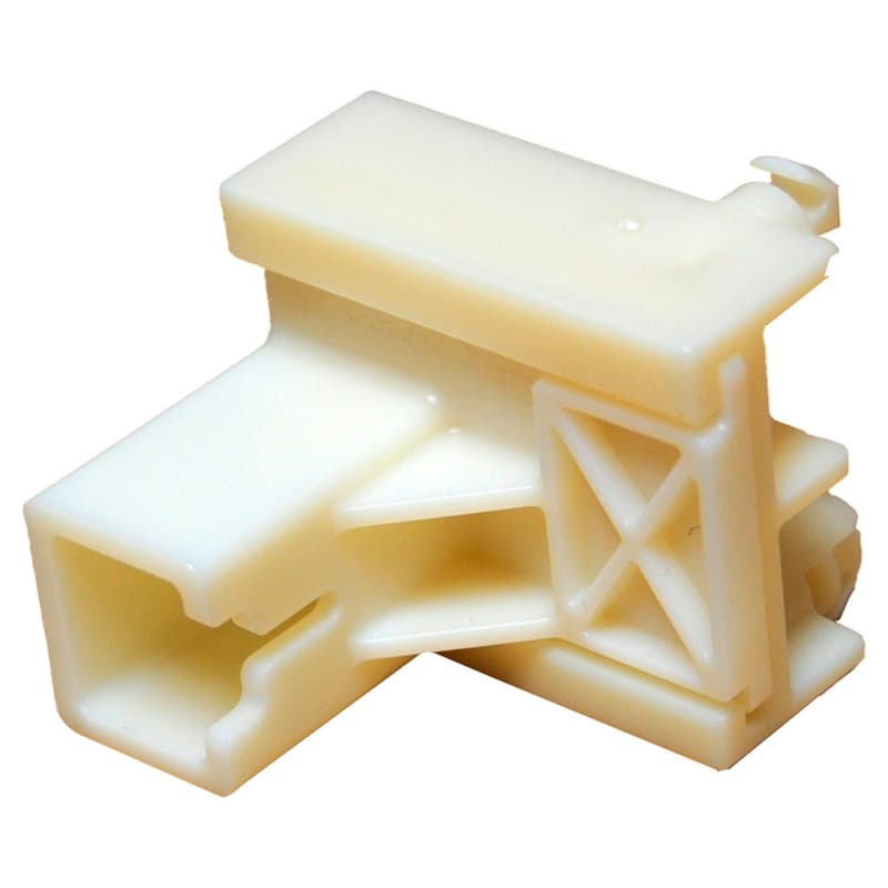 C-553-01 16mm - 32mm Right Adjustable Roller Undermount Bracket, 10mm, Dowelled (300/Box)