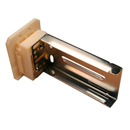 C-617-01 23mm - 55mm Right Adjustable Ball Bearing Bracket, 10mm, Dowelled (50/Box)
