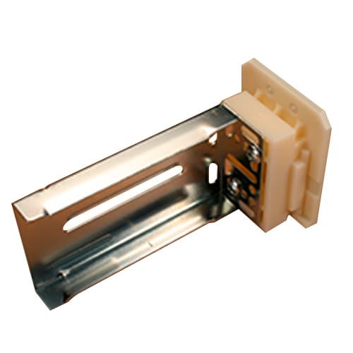 C-617 23mm - 55mm Left Adjustable Ball Bearing Bracket, 10mm, Dowelled (50/Box)