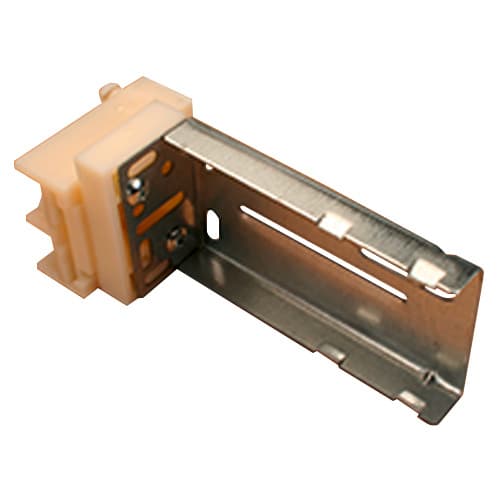 C-620-01 33mm - 65mm Right Adjustable Ball Bearing Bracket, 8mm, Dowelled (50/Box)