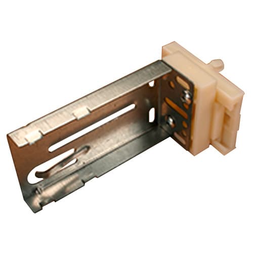 Rear Mount Bracket For Ball-Bearing Slides, Adjustable 25-57mm, 8mm Dowel, Tenn-Tex