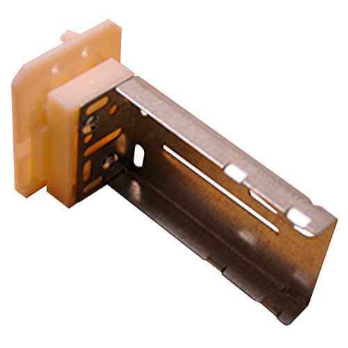 C-622-01 23mm - 55mm Right Adjustable Ball Bearing Bracket, 10mm, Dowelled (50/Box)