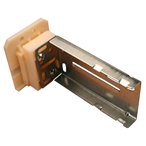 C-623-01 23mm - 55mm Right Adjustable Ball Bearing Bracket, 10mm, Dowelled (50/Box)