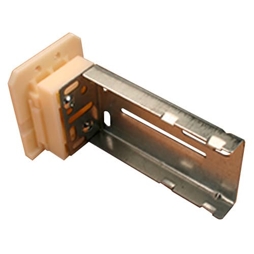 C-624-01 23mm - 55mm Right Adjustable Ball Bearing Bracket, 10mm, Dowelled (50/Box)