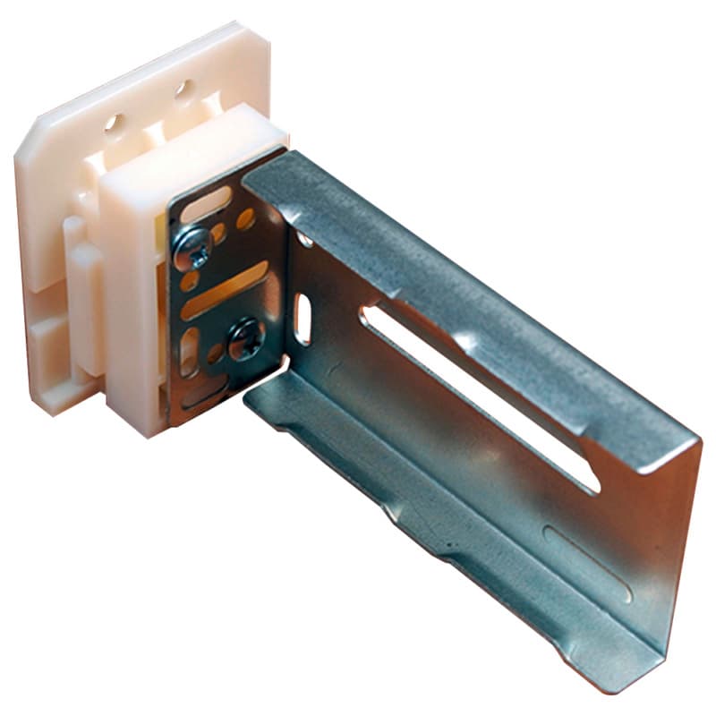 C-627-03 23mm - 55mm Right Adjustable Ball Bearing Bracket, 10mm, Dowelled (25/Box)