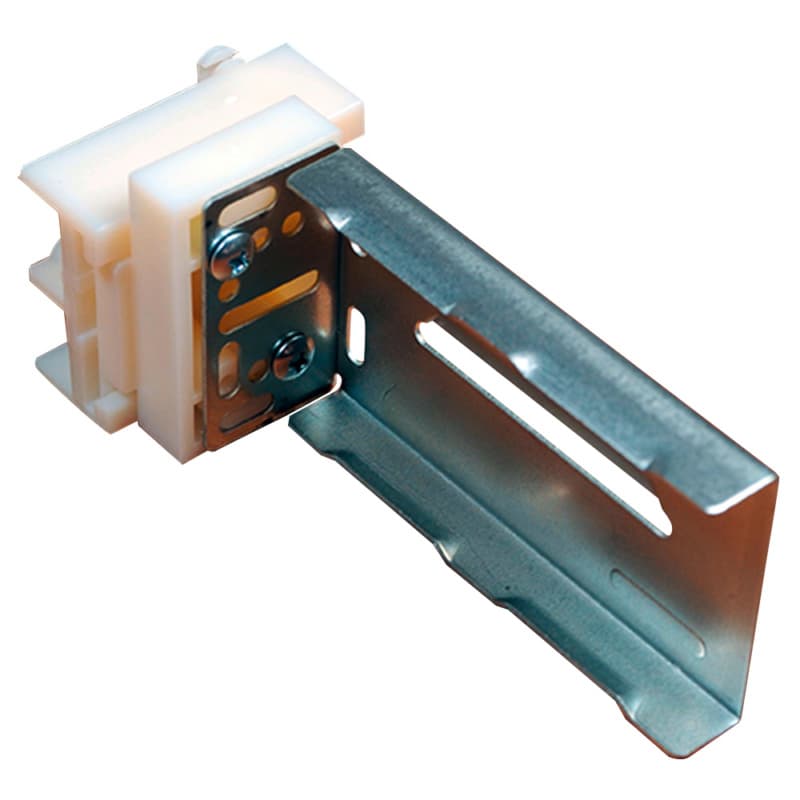 C-631-01 33mm - 65mm Right Adjustable Ball Bearing Bracket, 8mm, Dowelled (50/Box)