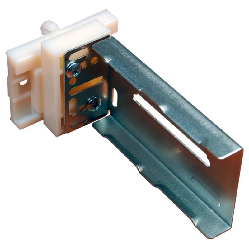 C-632-01 25mm - 57mm Right Adjustable Ball Bearing Bracket, 8mm, Dowelled (50/Box)