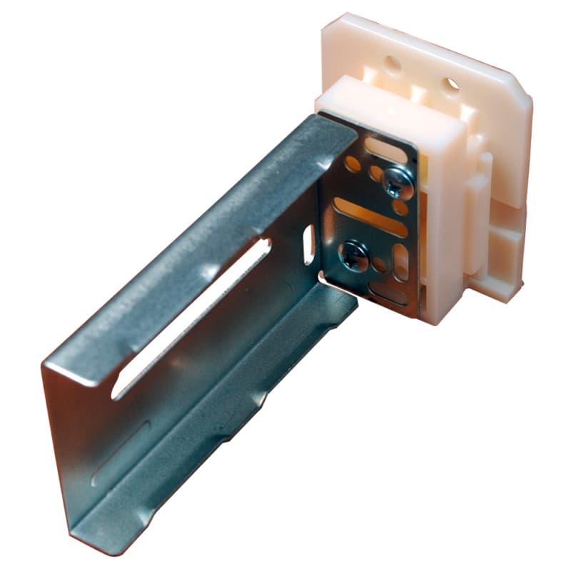 C-634 23mm - 55mm Left Adjustable Ball Bearing Bracket, 10mm, Dowelled (50/Box)