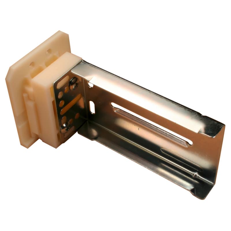 C-637-01 23mm - 55mm Right Adjustable Ball Bearing Bracket, 10mm, Dowelled (50/Box)