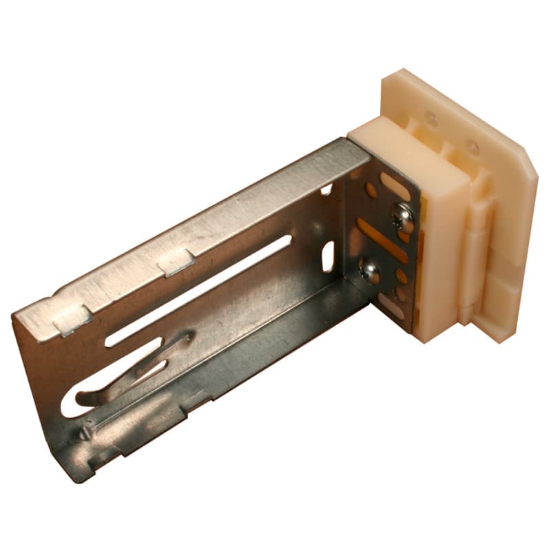 C-638 23mm - 55mm Left Adjustable Ball Bearing Bracket, 10mm, Dowelled (50/Box)