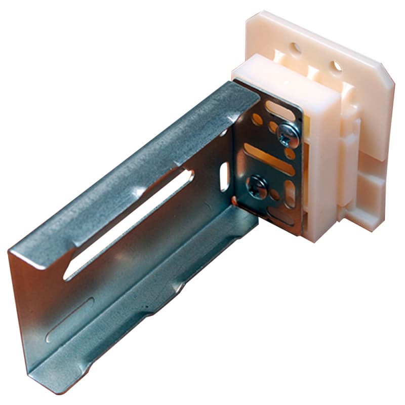 C-639-01 23mm - 55mm Right Adjustable Ball Bearing Bracket, 10mm, Dowelled (50/Box)