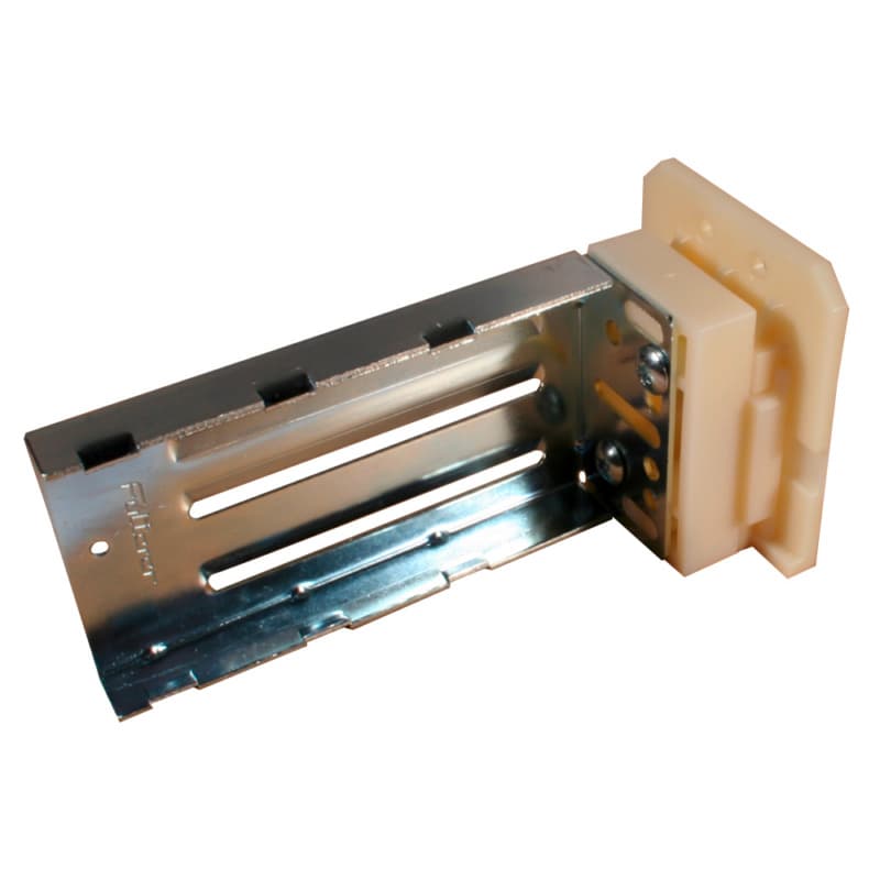 C-645 23mm - 55mm Left Adjustable Ball Bearing Bracket, 10mm, Dowelled (50/Box)