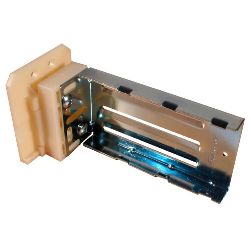 C-647-01 23mm - 55mm Right Adjustable Ball Bearing Bracket, 10mm, Dowelled (50/Box)