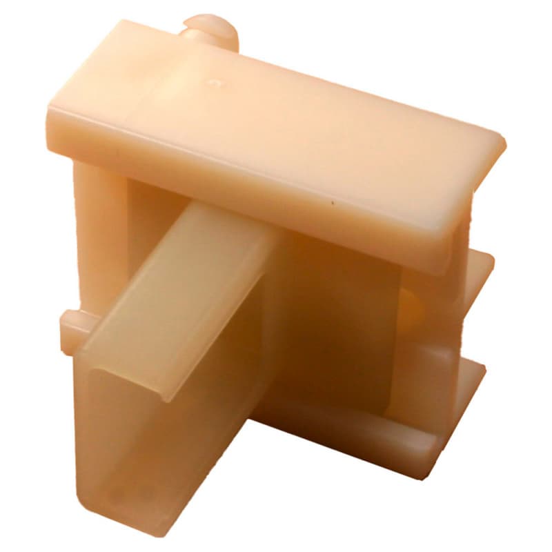 C-660 16mm - 38mm Left Adjustable Side Mount Bracket, 8mm, Dowelled (400/Box)