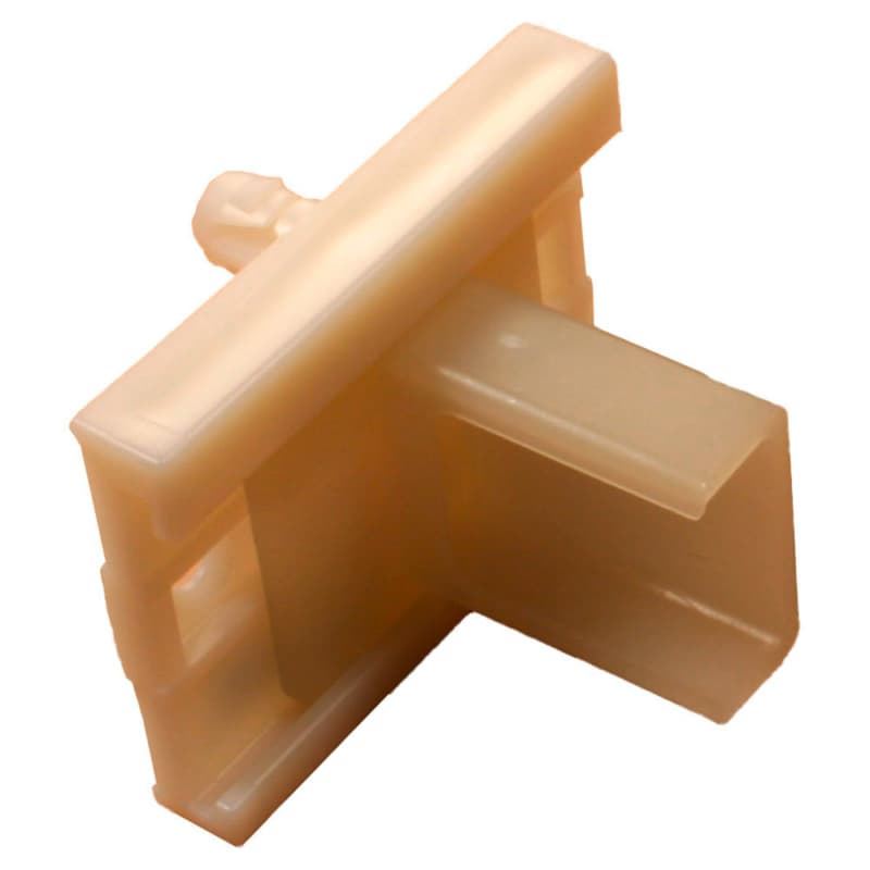 C-661-01 8mm - 30mm Right Adjustable Side Mount Bracket, 8mm, Dowelled (400/Box)