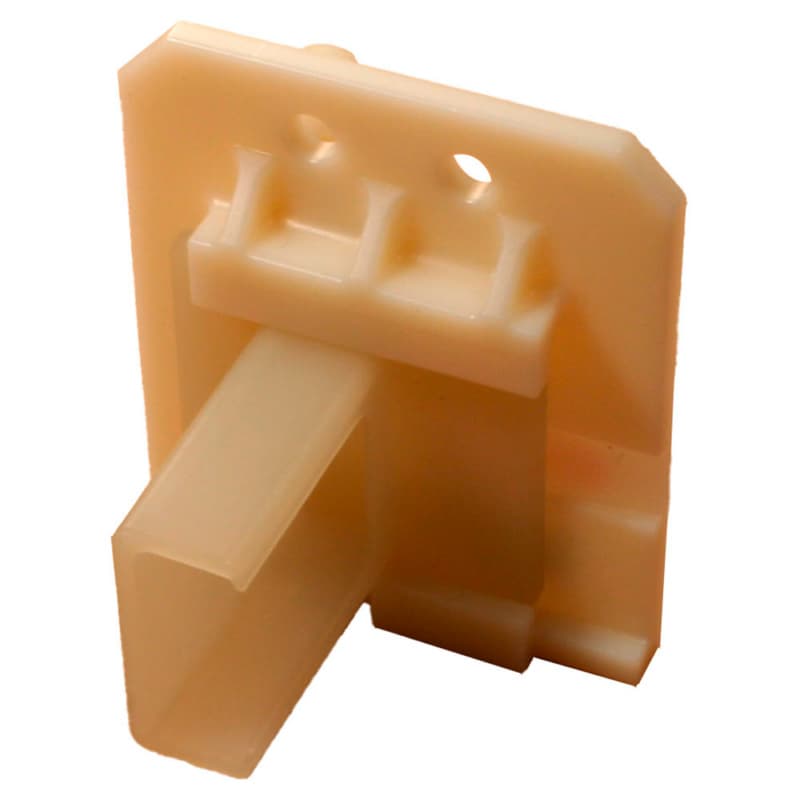 C-662 6mm - 28mm Left Adjustable Side Mount Bracket, 10mm, Dowelled (400/Box)