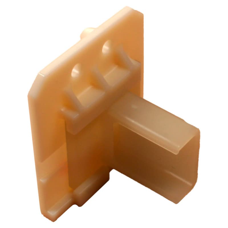 C-663-01 6mm - 28mm Right Adjustable Side Mount Bracket, 10mm, Dowelled (400/Box)