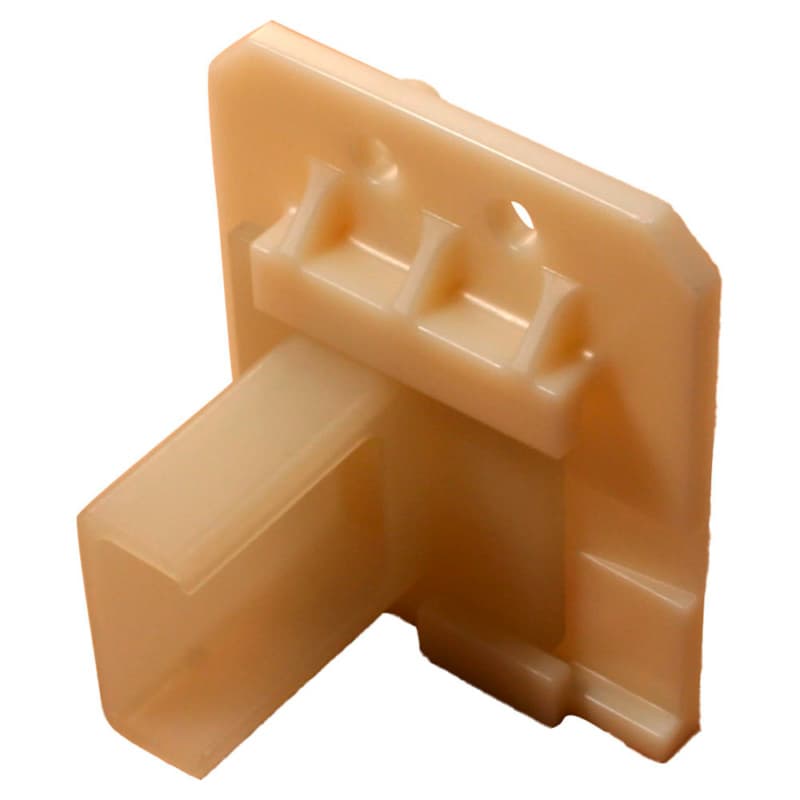 C-663 6mm - 28mm Left Adjustable Side Mount Bracket, 10mm, Dowelled (400/Box)