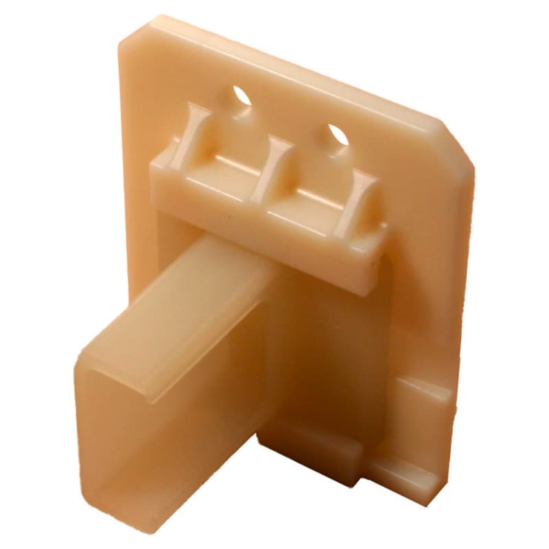 C-664 6mm - 28mm Left Adjustable Side Mount Bracket, 10mm, Dowelled (400/Box)