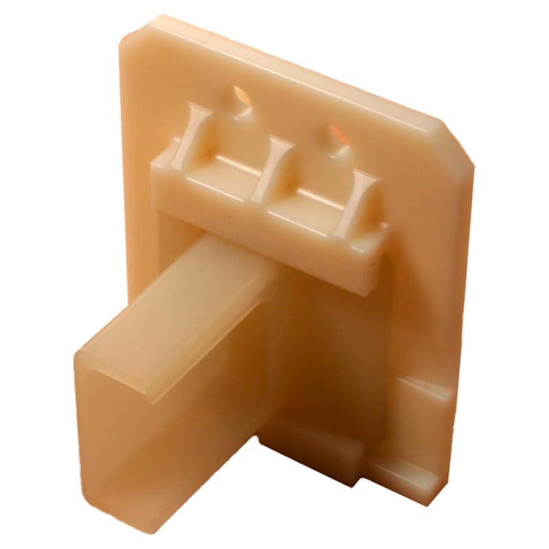 C-668 6mm - 28mm Left Adjustable Side Mount Bracket, 10mm, Dowelled (400/Box)