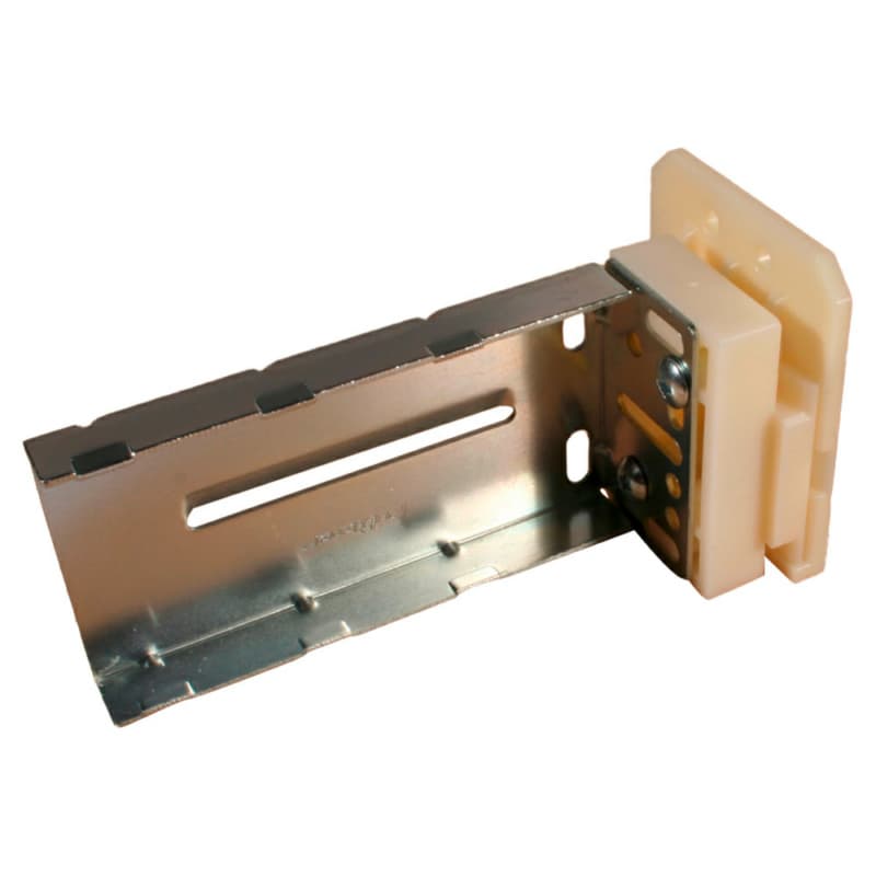 C-675 23mm - 35mm Left Adjustable Ball Bearing Bracket, 10mm, Dowelled (50/Box)