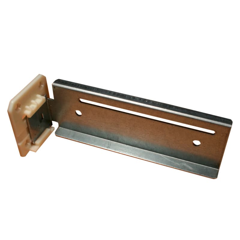 C-687-01 6mm - 76mm Right Adjustable Undermount Extension Bracket, Screw-On (25/Box)