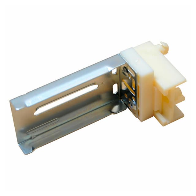 Rear Mount Bracket For Ball-Bearing Slides, Adjustable 35-65mm, 10mm Dowel, Tenn-Tex