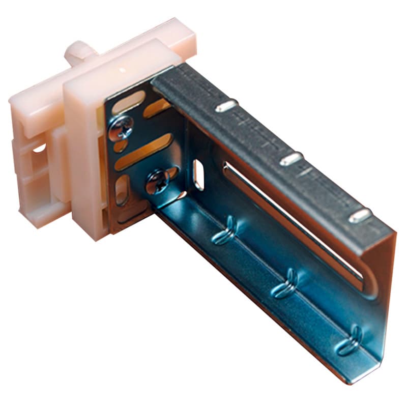 C-771-01 23mm - 55mm Right Adjustable Ball Bearing Bracket, 8mm, Dowelled (50/Box)