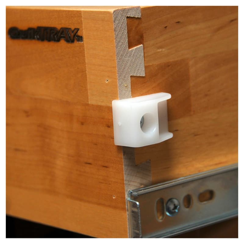 T-161-00 11.5mm Side Mount Tray Bumper, Natural