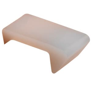 13/32" Overlap Door/Drawer Shipping Clip, Natural 2500/Box