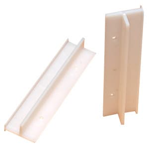 4-1/2" Inset Toe Kick for 1/2" Material, White