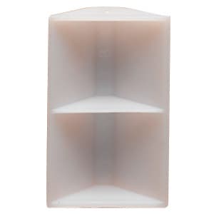 2" x 15/16" HIPS Plastic Glue/Staple Block, Natural