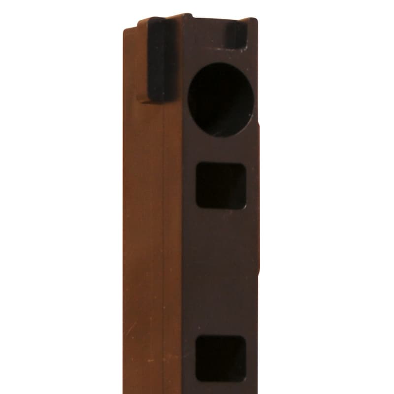 QuikTRAY 1" Pilaster, Black (100/Box)