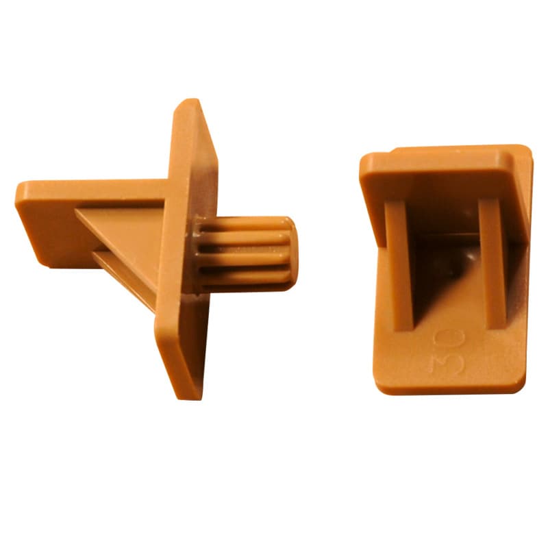 T-636 1/4" Shelf Support, Toffee Finish 8000/Box
