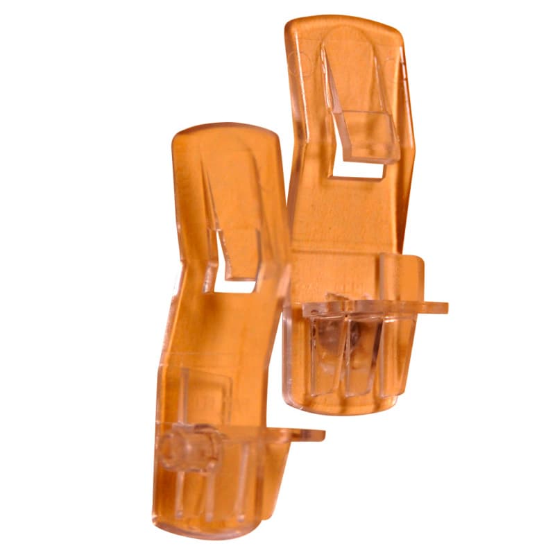 5mm Right Hand Locking Shelf Support for 5/8" Shelves, Clear Finish 3500/Box