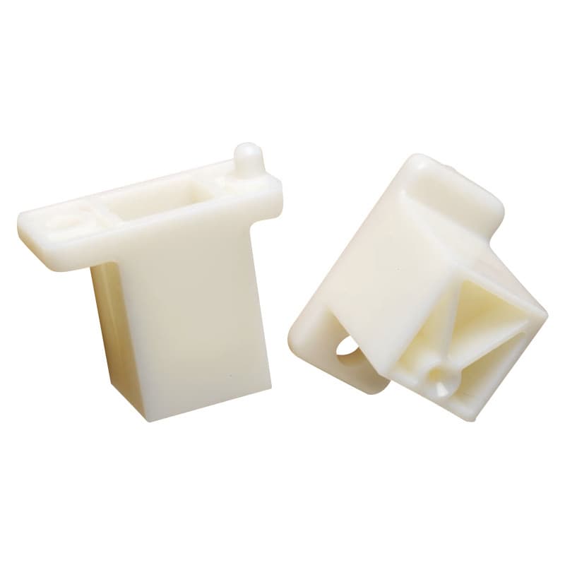C-217-01 1-21/64" Rollout Side Spacer, 5mm, Dowelled, White