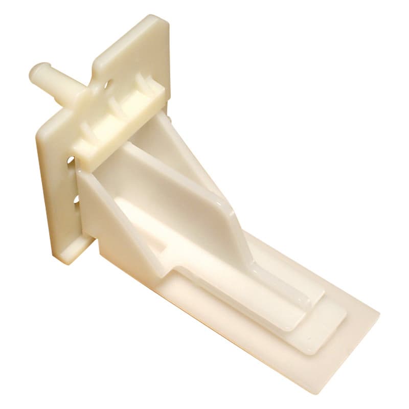 C-254-02 40mm - 44mm Left Adjustable Undermount Bracket, 8mm, Dowelled (100/Box)