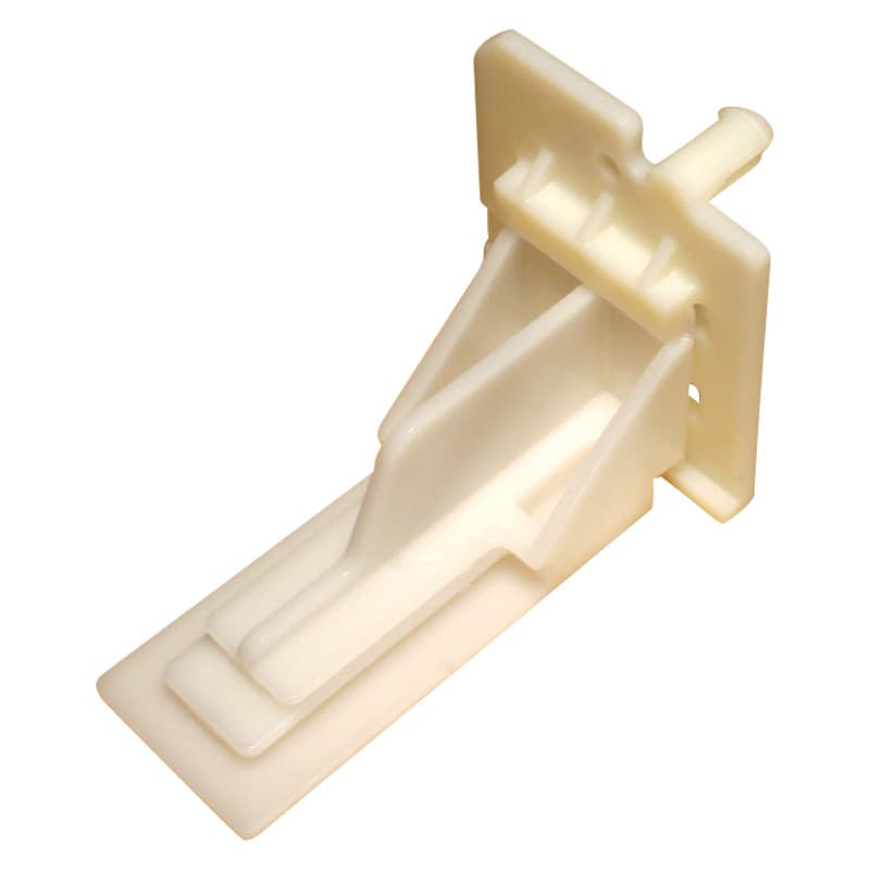 C-254-03 40mm - 44mm Right Adjustable Undermount Bracket, 8mm, Dowelled (100/Box)