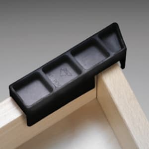 22.5° Right Hand Corner Protector, Black