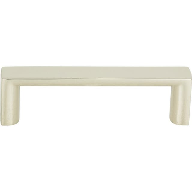 LEAU SQR D HANDLE 2 1/2" POL NCKL, 402-PN
