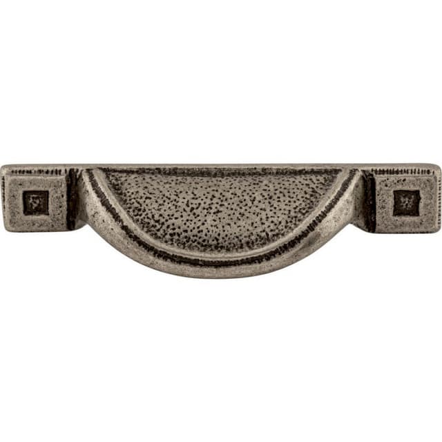 2-1/2" Britannia Inset Cup Pull, Cast Iron