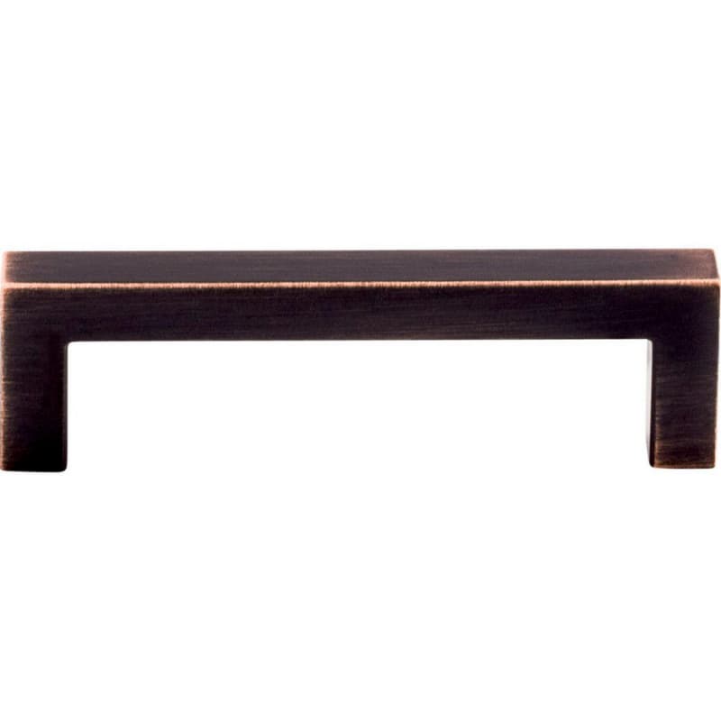 3-3/4" Nouveau Square Bar Pull, Tuscan Bronze