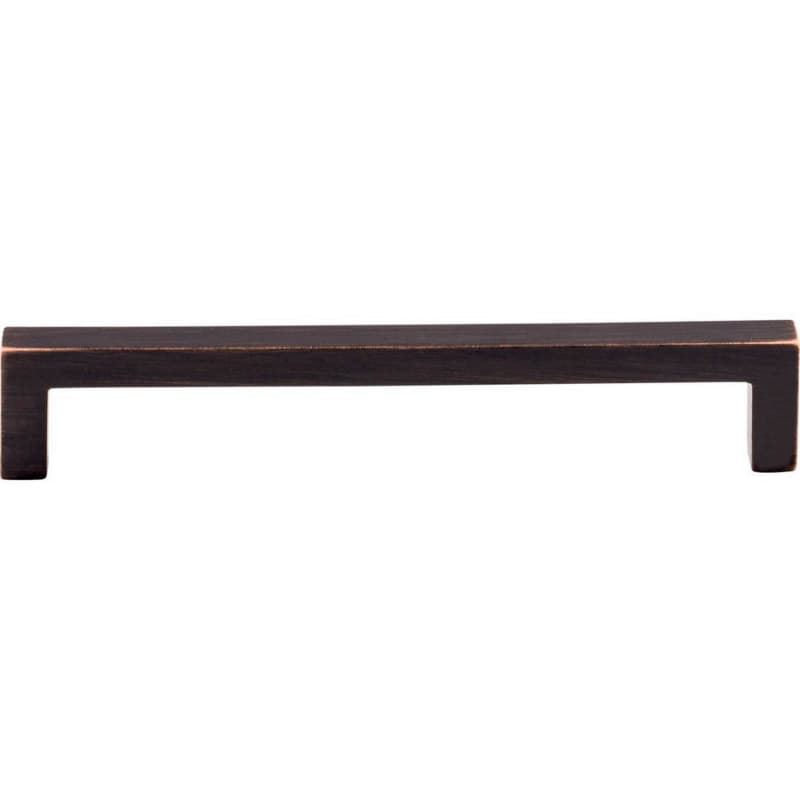 6-5/16" Nouveau Square Bar Pull, Tuscan Bronze