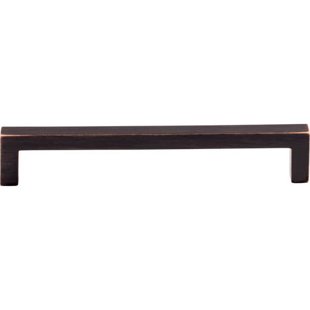 6-5/16" Nouveau Square Bar Pull, Tuscan Bronze