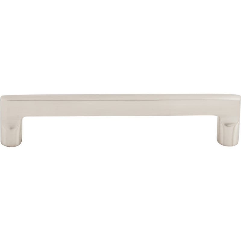 6" Aspen II Flat Sided Pull, Brushed Satin Nickel