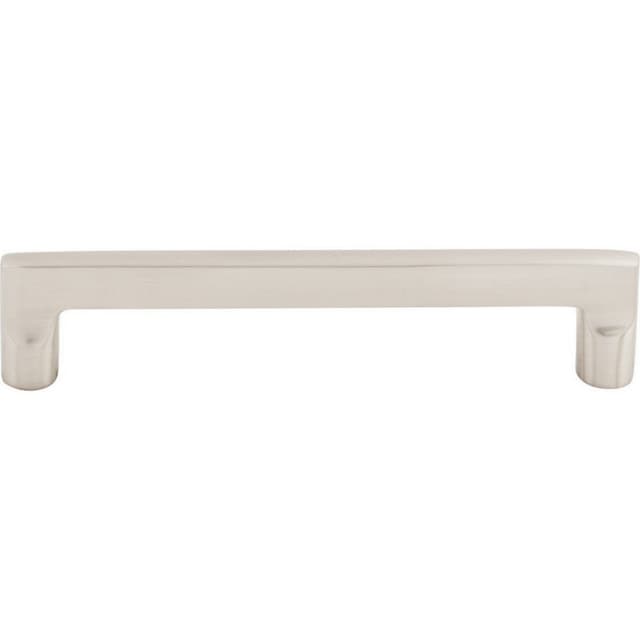 6" Aspen II Flat Sided Pull, Brushed Satin Nickel