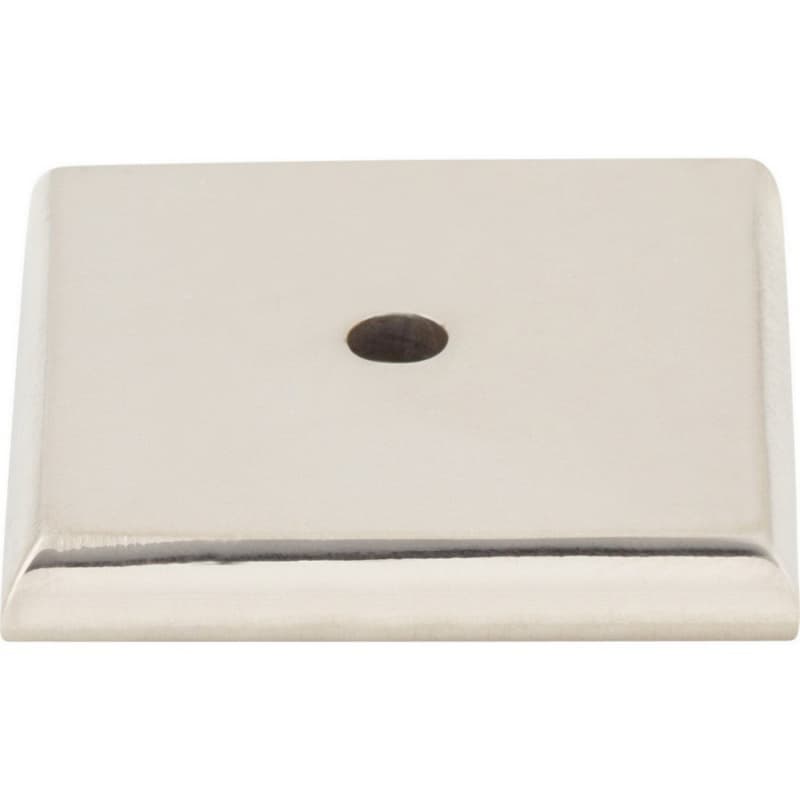 SQR BCKPLT 1 1/4" POL NCKL, M2022