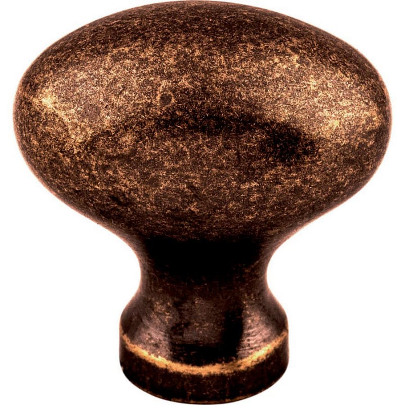 1-1/4" Somerset II Egg Knob, Antique Copper