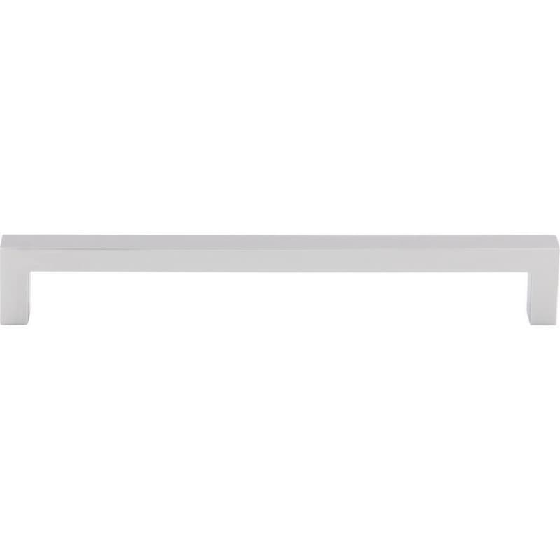 7-9/16" Nouveau Square Bar Pull, Polished Chrome